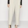 Yasviggi Ankle Pant - Broek - Off White -Yas fb98345562264b07a1d2be89d40fb8fe