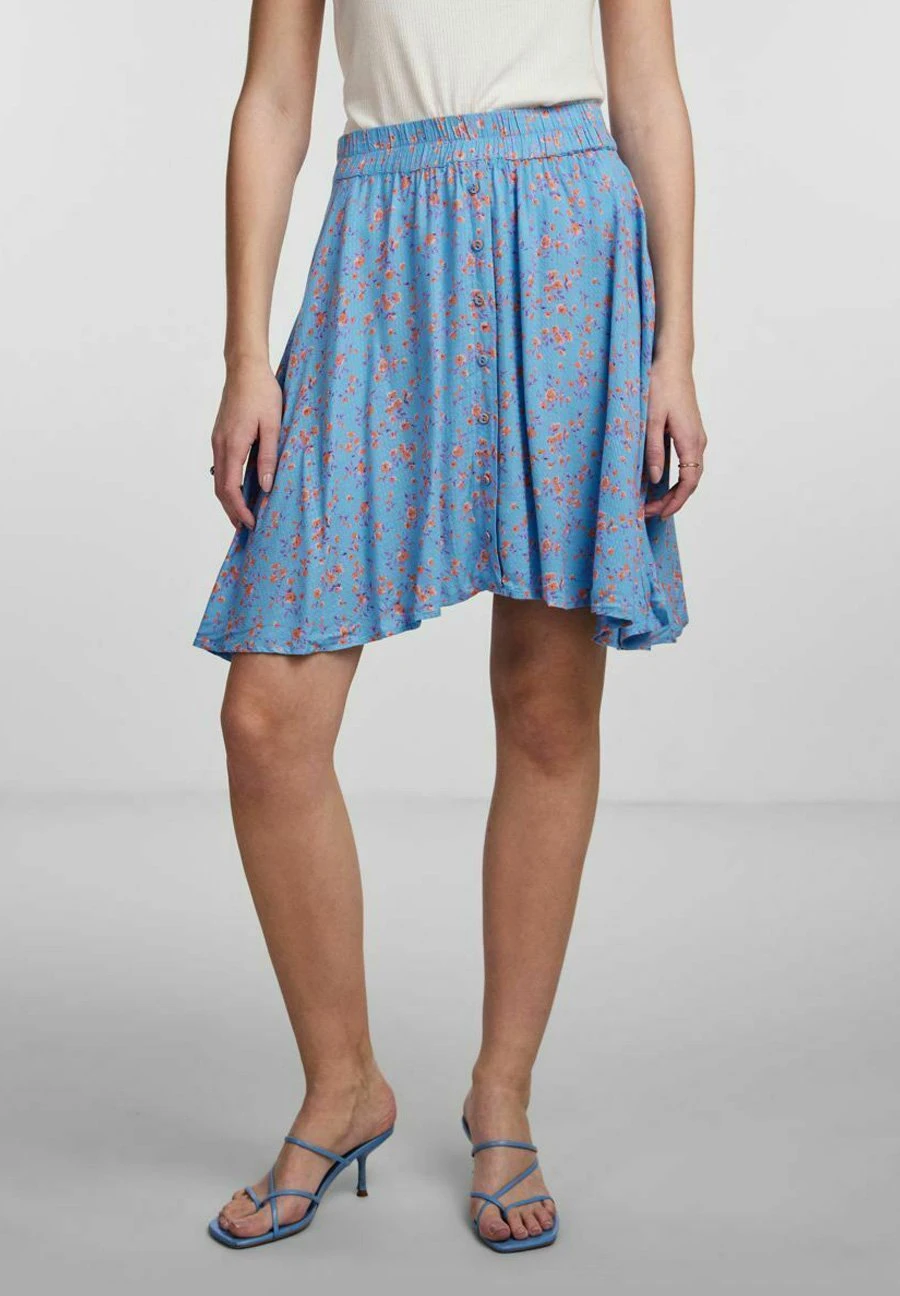 Yasmicca - A-Lijn Rok - Ethereal Blue 3 Yasmicca - A-Lijn Rok - Ethereal Blue