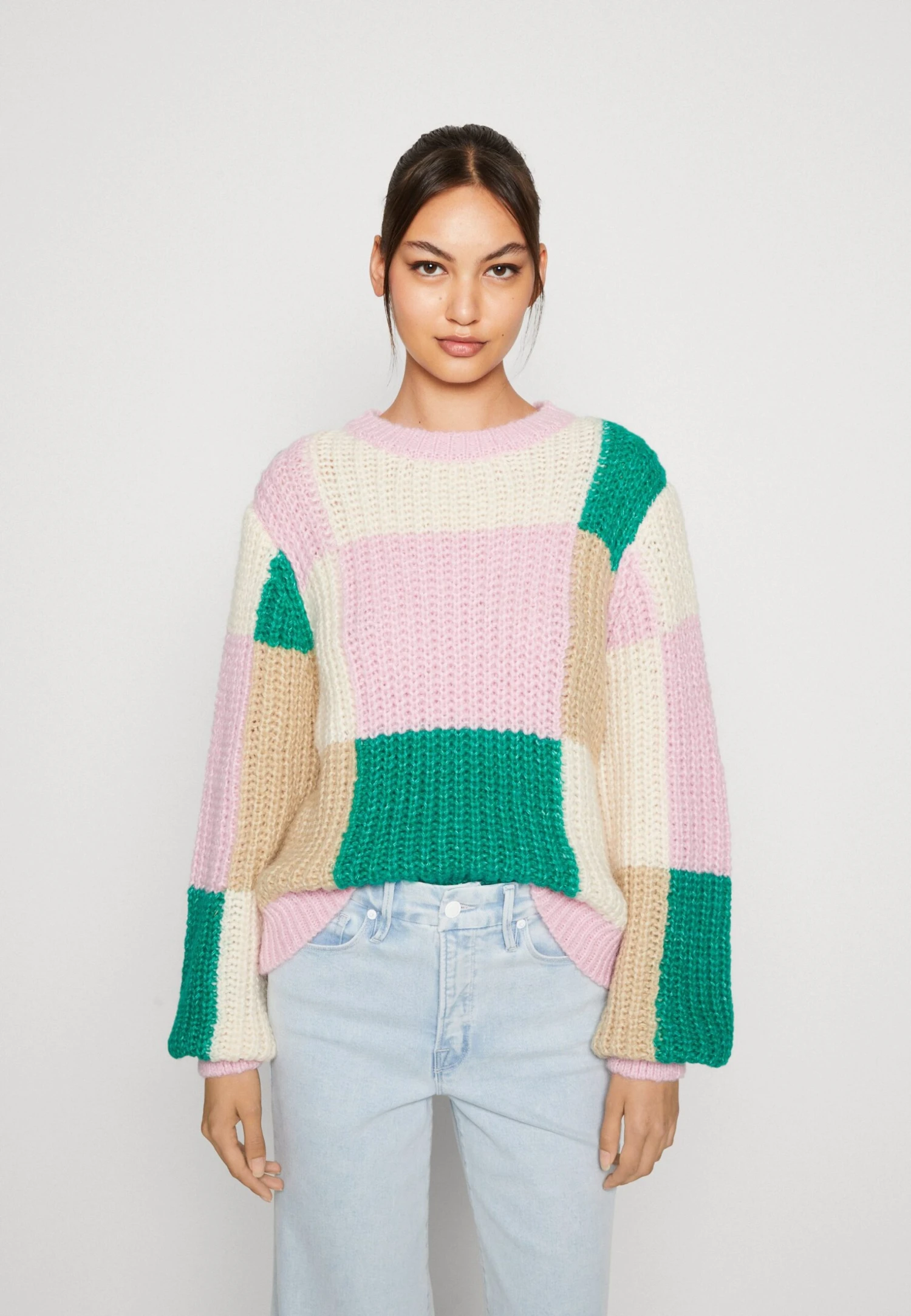 Yastetri - Trui - Pepper Green/Multi Colour 3 Yastetri - Trui - Pepper Green/Multi Colour