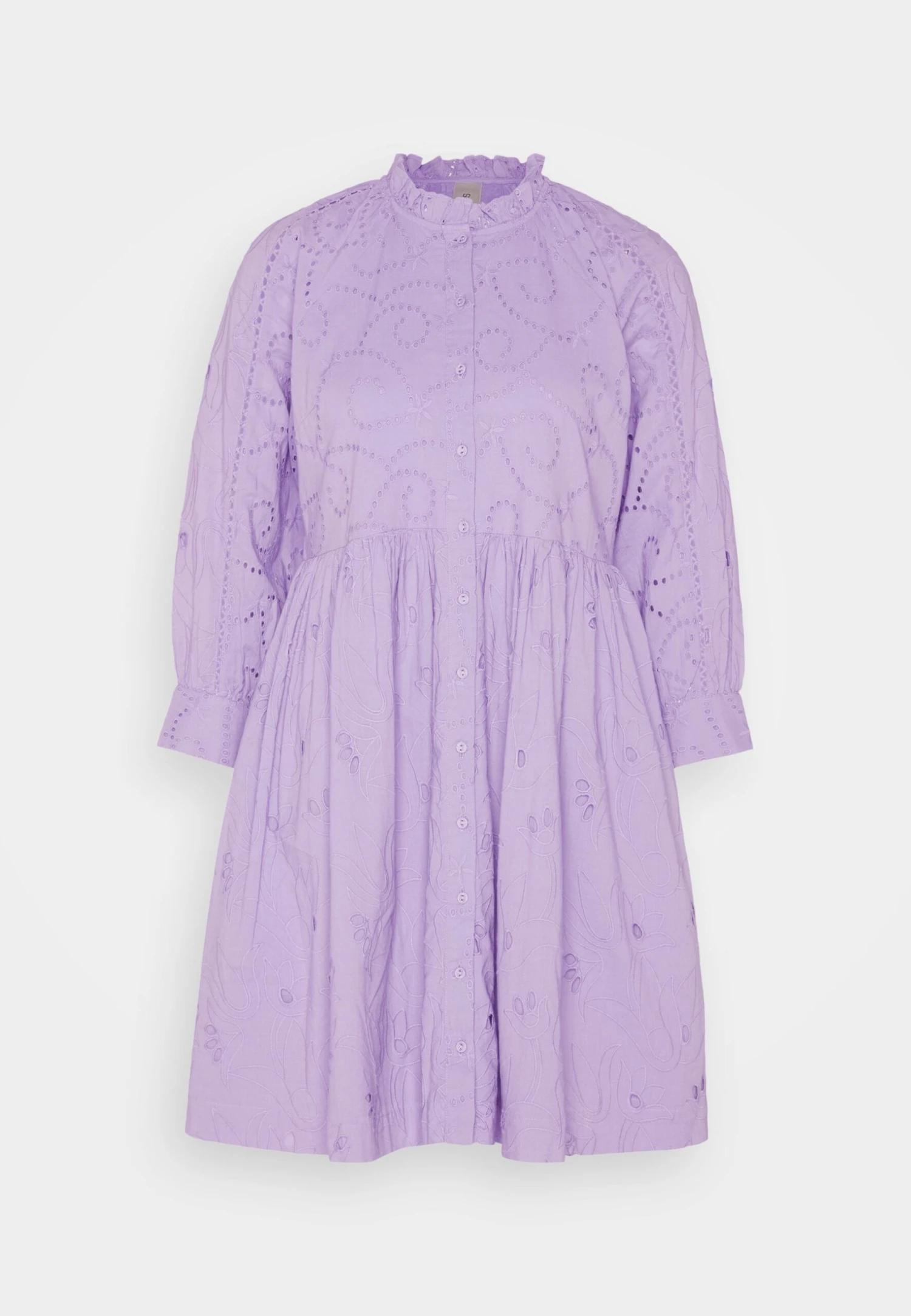 Yassianic 3/4 Shirt Dress - Blousejurk - Lilac 7 Yassianic 3/4 Shirt Dress - Blousejurk - Lilac - Afbeelding 5