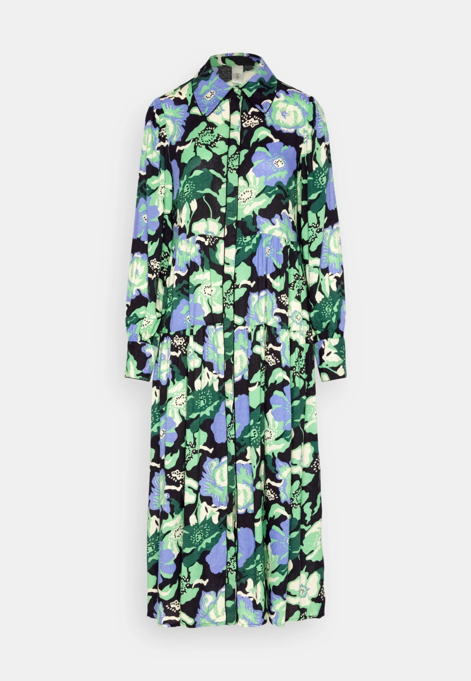 Yasmaslo Long Shirt Dress - Blousejurk - Black 7 Yasmaslo Long Shirt Dress - Blousejurk - Black - Afbeelding 5