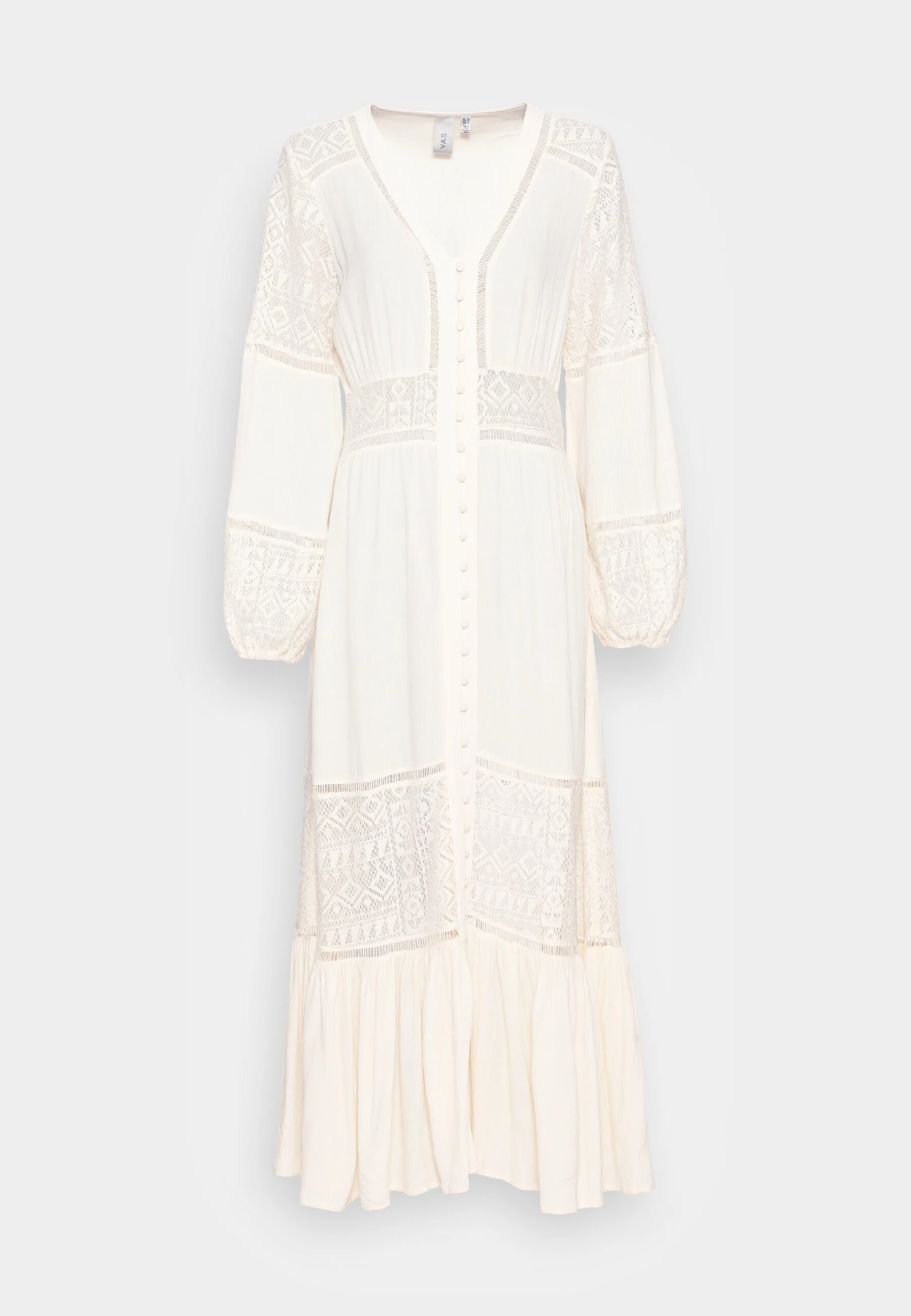 Yasmeza Long Dress - Blousejurk - Eggnog 6 Yasmeza Long Dress - Blousejurk - Eggnog - Afbeelding 4