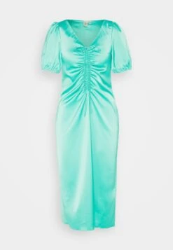 YAS Zura Drawstring Dress - Cocktailjurk - Green -Yas ffeb81a9808b4c5195553ee8d1f39924