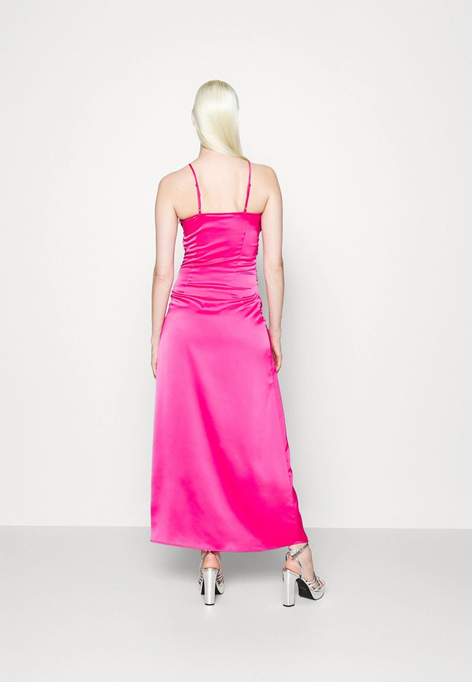 Yasathena Strap Slit Long Dress - Galajurk - Cabaret 5 Yasathena Strap Slit Long Dress - Galajurk - Cabaret - Afbeelding 3